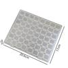 56 Grids New Transparent Organizer Box Square Plastic Adjustable Organizers Large-Capacity Dustproof Jewelry Box Earring