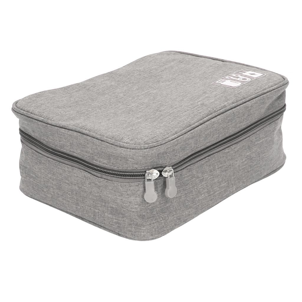 Data Cable Charger Bag Large Capacity Portable Electronic Accessory Storage Case for Mobile HDD Laptop Power Cord