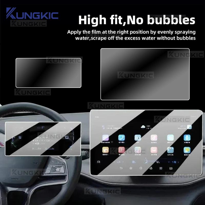 Tempered Glass For BYD King DM-i 2025 2024 2023 2026 Touch Screen Navigation GPS and Dashboard Film Protection Accessories