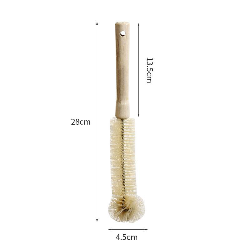 Bottle Durable Wooden Brush For Thorough Cleaning Of Mugs And Bottles Tools