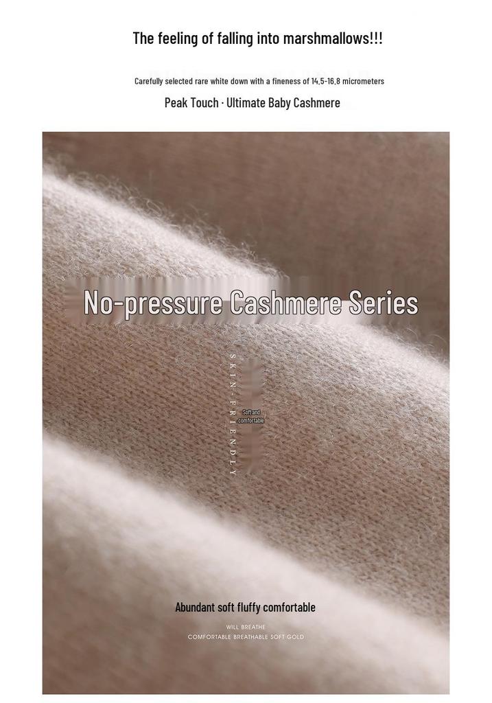 Lekasha Women's Cashmere Goat Wool V-Neck Pullover: Autumn/Winter Plain, Solid Color, Loose Fit Base Layer.