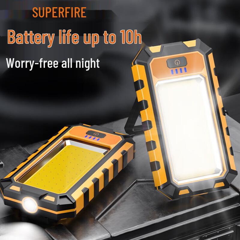SupFire G15 Rechargeable LED Work Light with Magnet