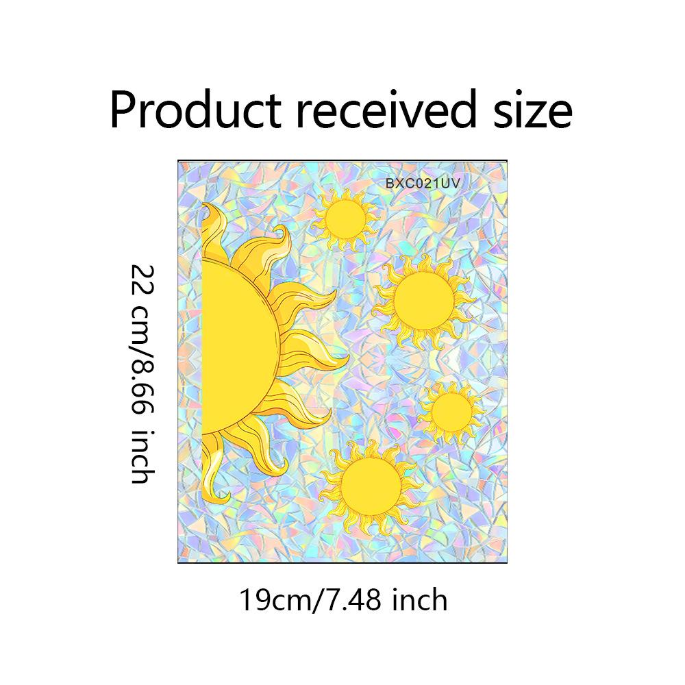 

Мультяшный Ловец Солнца Красочное Украшение и Декор Дома Стеклянные Двери и Окна Статические Наклейки на Окна