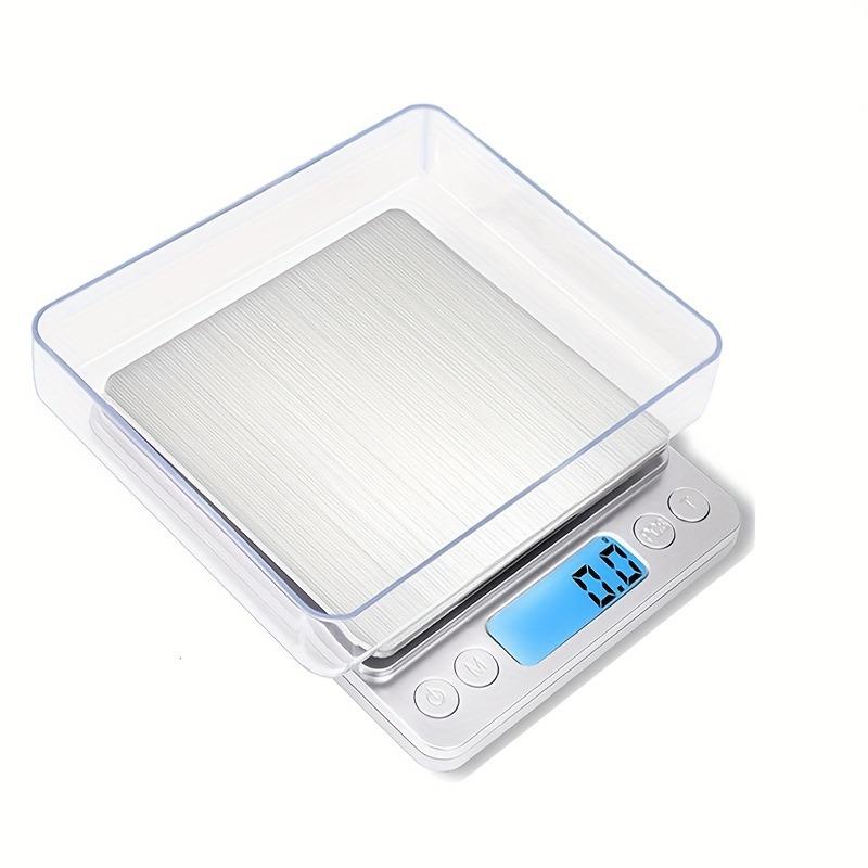 1pcs Precision Jewelry Scale Mini Digital Pocket Kitchen Scale  Use Engineering Plastic Portable Gram Scale Without A Battery