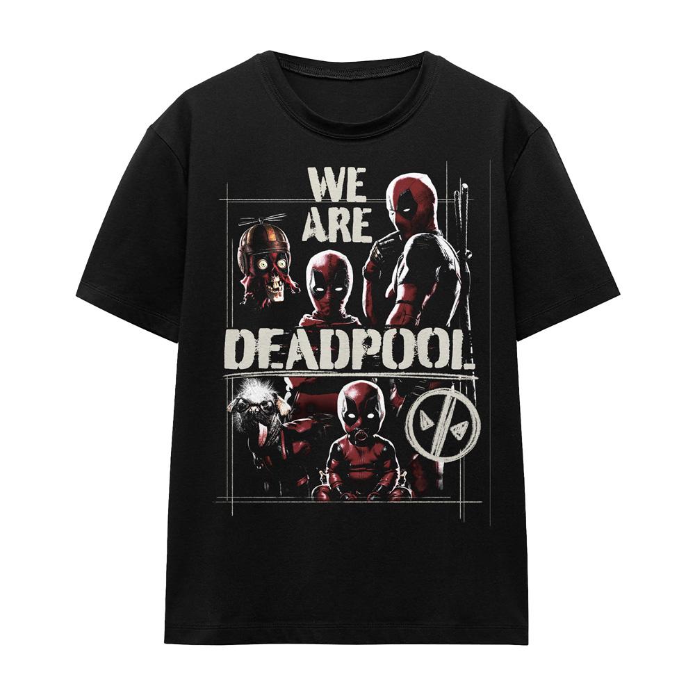 Deadpool & Wolverine Unisex Adult We Are Deadpool T-Shirt