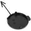 VW Golf VI 08-13 towbar cover in front bumper BLACK