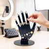 Handvorm Ringhouder, 2D Houten Sieraden Display Stand voor Ringen Ketting, Minimalistische Commode Decoratie, Decoratief Cadeau voor Vrouwen
