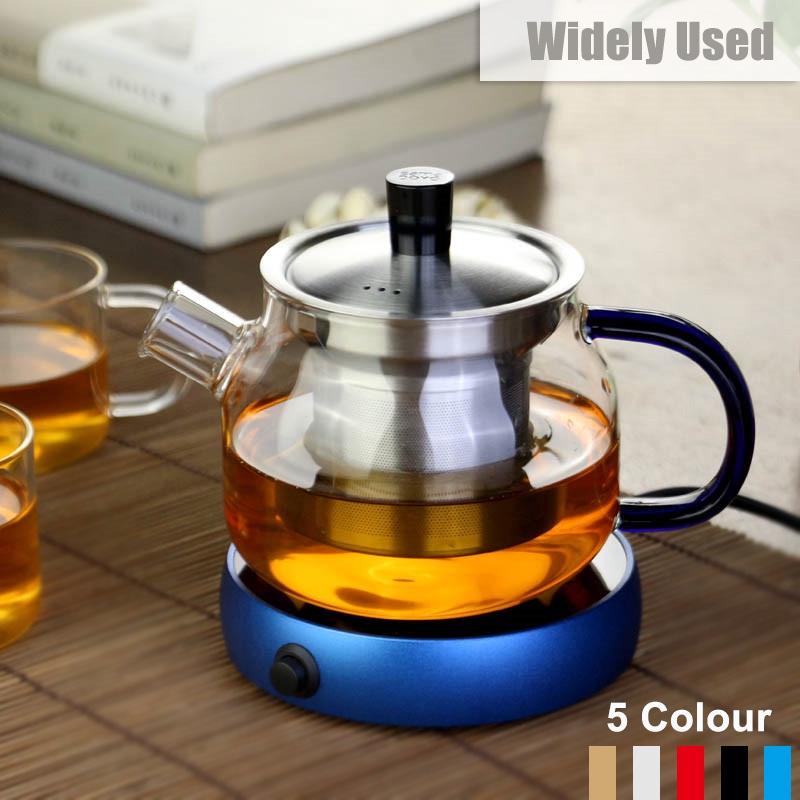 5 Colors Water Heater Desktop Coffee Milk Tea Warmer Heater Cup Mug Warming Trays 220V-250V Portable Electric Heating Coasters