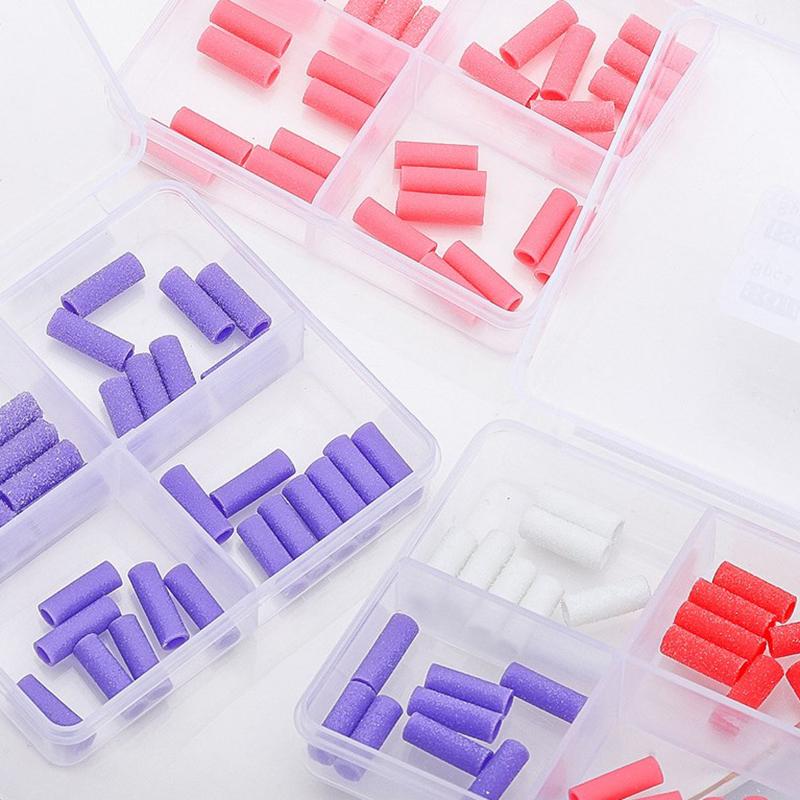 Small Nail Polish Sand Ring Bearing Mini Set Sand Ring Shaft Core Nail Repair And Removal Polishing Head 3.1Mm