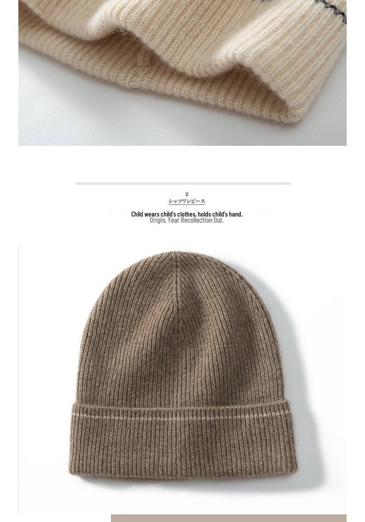 100% Cashmere Women's Hat: Soft, Warm, Stylish & Versatile for Autumn/Winter