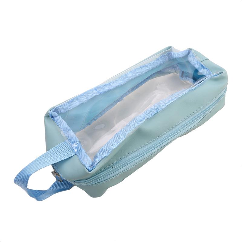 Transparent Large-capacity Pencil Case About Ins Junior High and High School Students Stationery Box Pencil Case for Men and Women