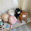 Cute Cartoon Baby Backpack Canvas School Bags for Girls Boys Portable Kindergarten Kids Backpacks for Travel Infant Bag Small Size