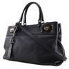 Salvatore Ferragamo Gancini Tote Bag AB-21C464 2WAYSkulderveske svart Kalveskinn Kvinner Brukt