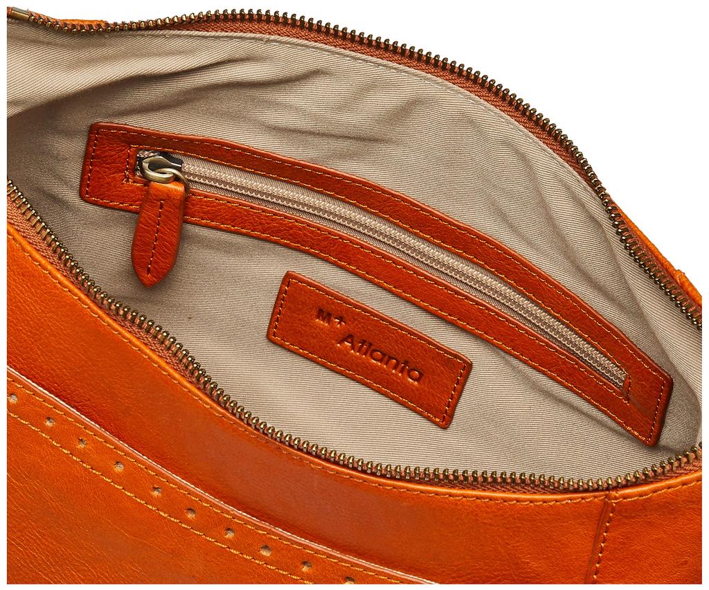 Peaks Peak Women's Cowhide Leather Shoulder Bag YTA-2970CM, Camel