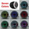 2'' 52mm Turbo Boost Gauge PSI 7 Color Backlit 12V Car Pressure Gauge with Stepper Motor