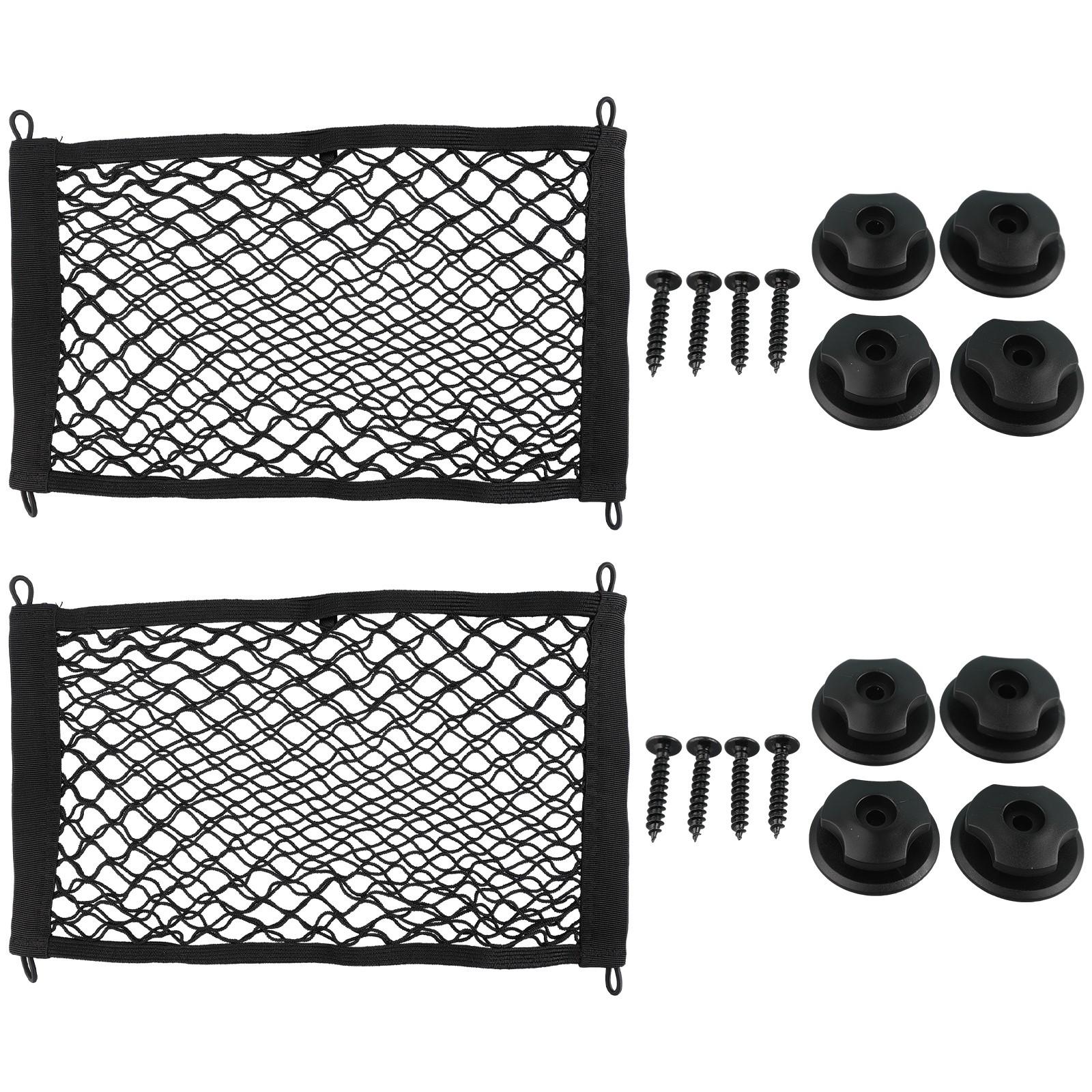 

Storage Mesh Net Cargo Net Hook Net Nylon Truck 2PCS Car Cargo