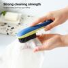 Shoe Cleaning Brush Long Handle Bathroom Plastic Clothes Laundry Scrubber Household Dirt Removal Scrubbing
