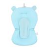 Baby Bath Seat Cushion Floating Safe Foldable Adjustable Infant Bath Supporter For Newborn White Stars