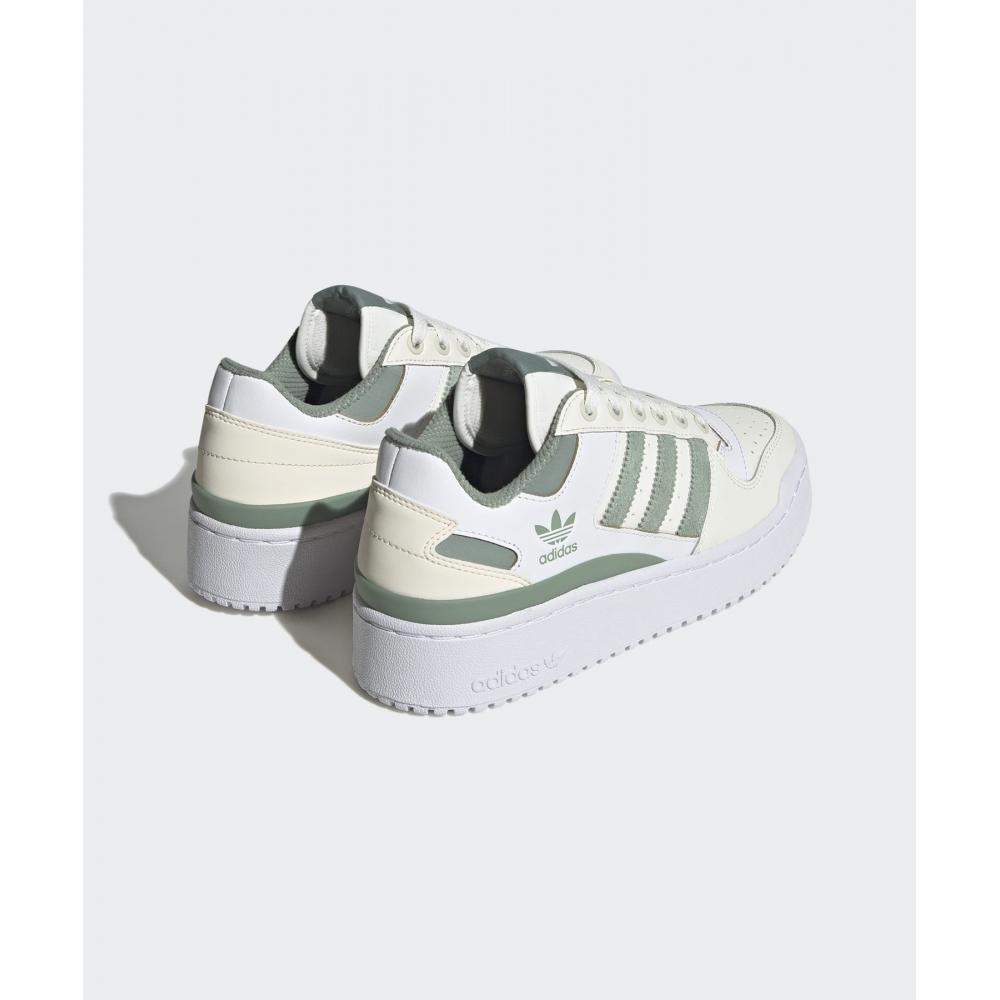 ADIDAS Forum Bold Stripe W Cream Silver Green IG0286 köp