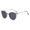New Fashionable Popular Men's and Women's Sunglasses Art Retro Sunshade Sunglasses Round Frame Glasses