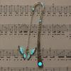 Luminous Night Butterfly Bookmark Label Read Maker Feather Book Mark