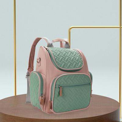 Baby Diaper Bag Backpack Essentials Travel with Buckle Portable Large Capacity Side Pocket