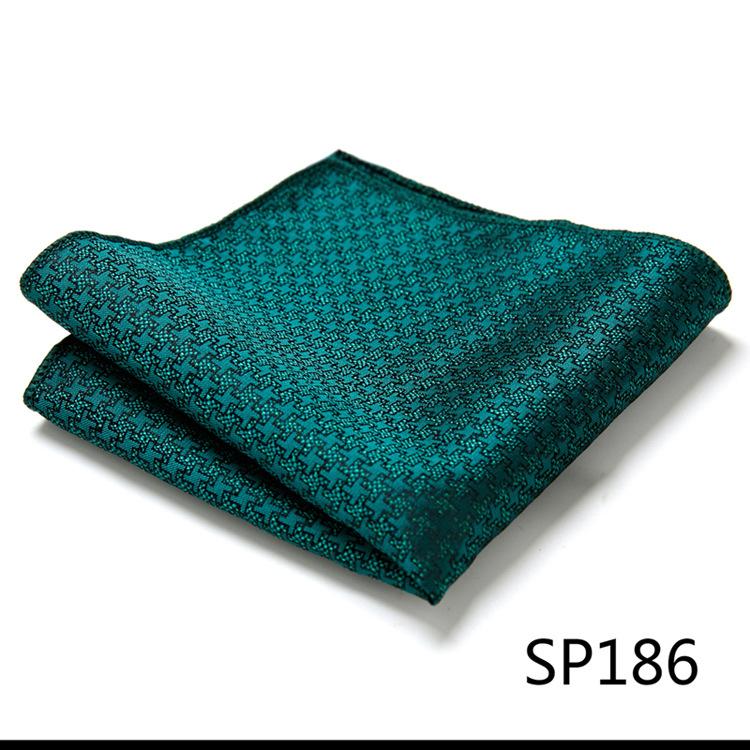 Guangzhou 1200-Pin High-Density Men'S Elegant Retro Business Suit Jacquard Pocket Towel Square Towel