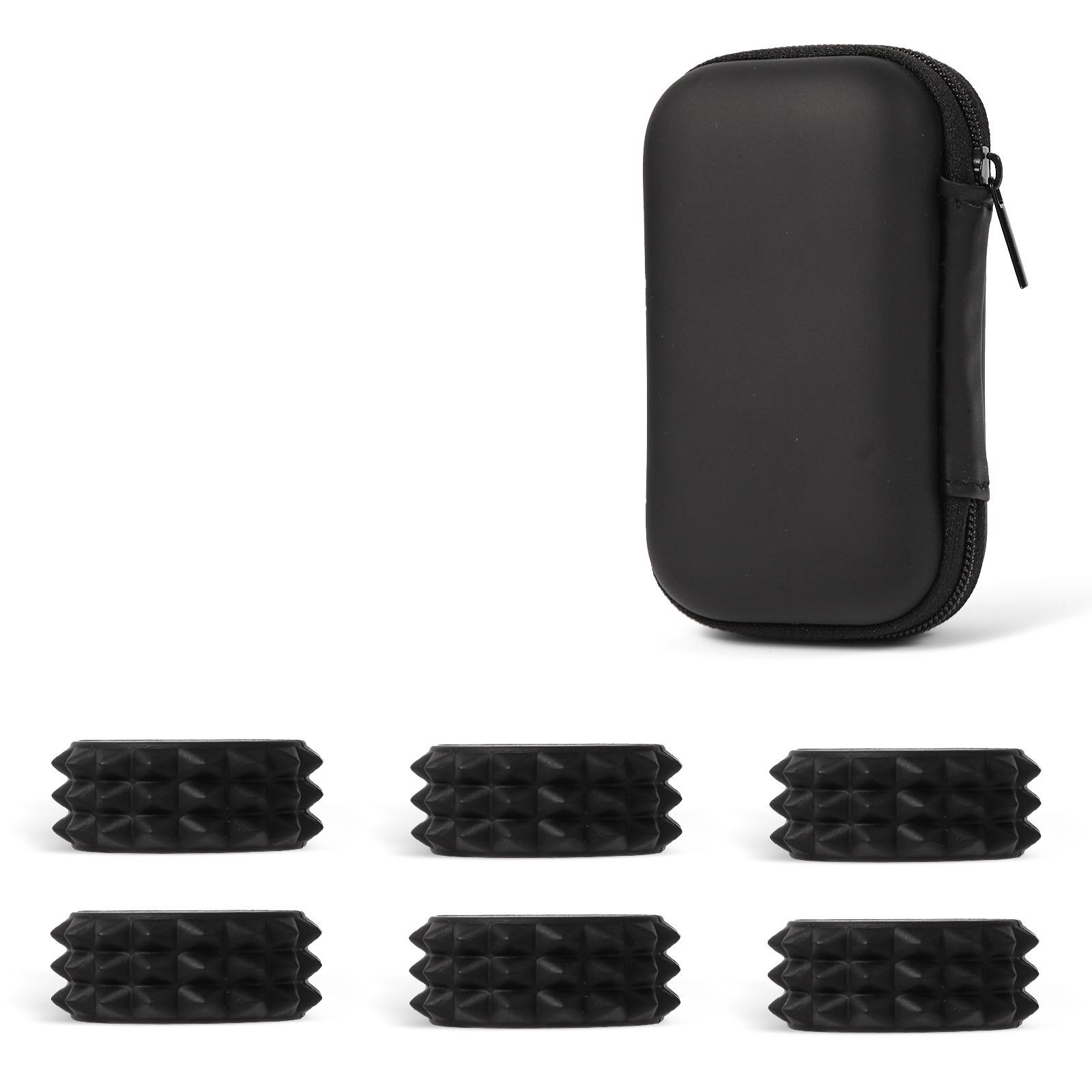 

Silicone Magnetic Stress-Relieving Rollers, Children S Magnetic Sensory Rollers, Magnetic Educational Toys (Set Of Six) One Size чёрный