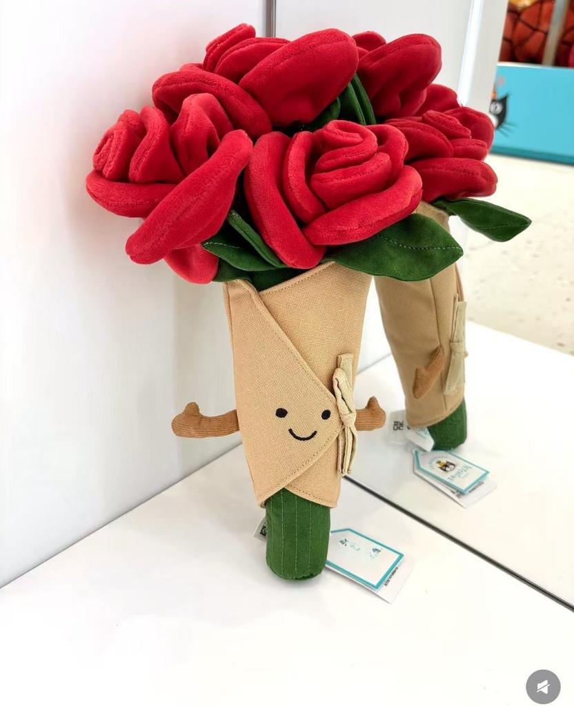 Novo Modelo 30cm Coelho de Pelúcia Fofo com Orelhas Longas Boneca Coelho Branco Rosa Muito Macia Pelúcias Dormindo Decoração de Casa Presentes Menina