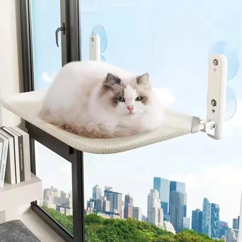 Cat Hammock Super Suction Cup Swing Winter Sun Can Be Removed And Washed Mattress Windowsill Glass Hanging Bed Pet Supplies