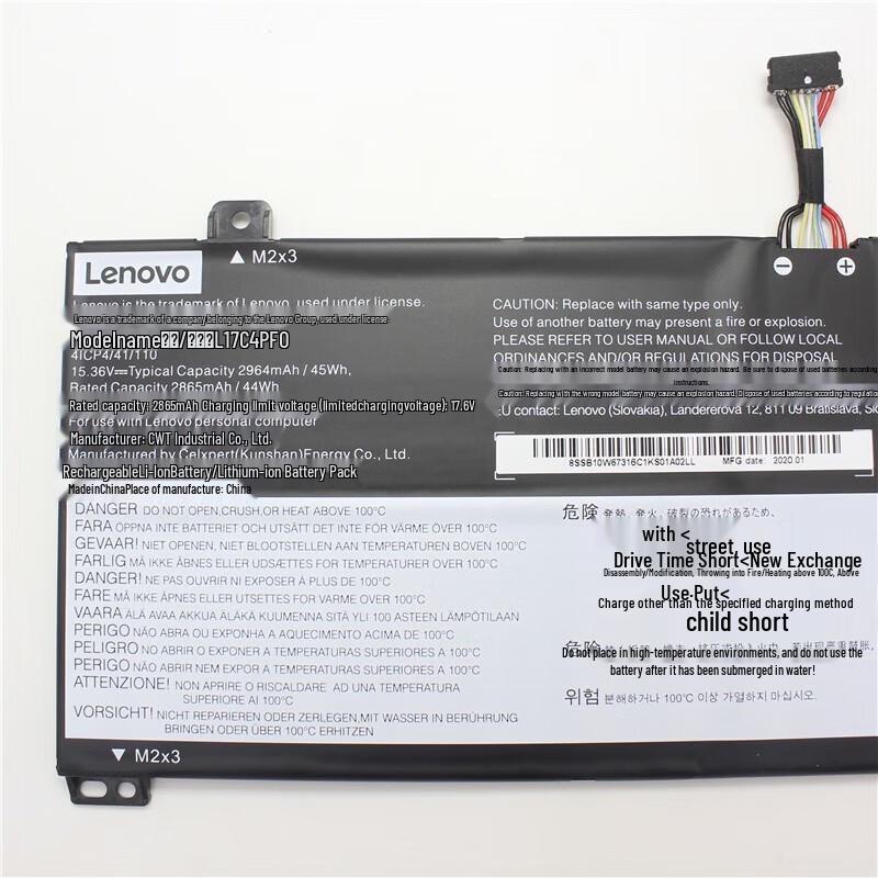 Lenovo L17M4PF0 Laptop Battery for Xiaoxin AIR 13IWL