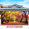 2D Plane 1 Piece of Autumn Forest Path Background Banner Suitable for Weddings Baby Shower Parties and Studio Shoots