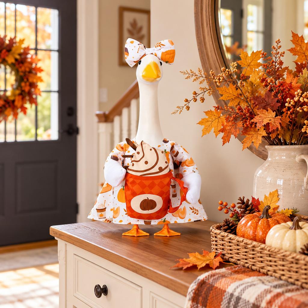 Fall Porch Outfit, Seasonal Clothing for Front Porch Decor, Not Included