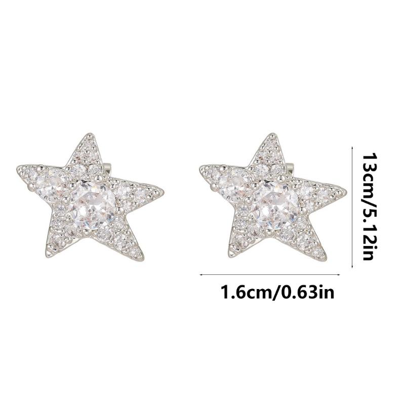 Sparkling Headphone Decoration Ear Clip Star Shape Earphone Decoration For Freeclip 1/2 Ear Clips Accessories