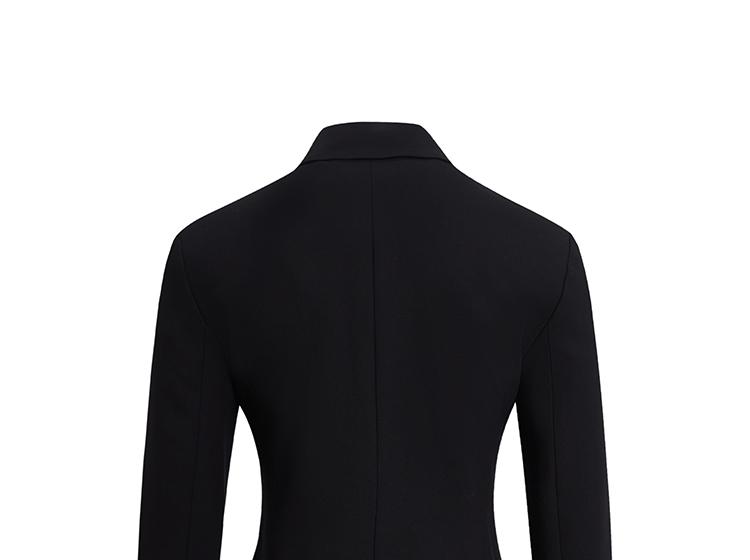 Double Breasted Long-Sleeved Dress for Women