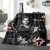 1 szt. Koc Supernatural 3 Miękki Ciepły Rzut do Domu, Biura, Podróży Całoroczny Przytulny Pościelowy Prezent, Biurowy Przytulny DodatekB