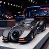 1/32 Batmobile Bat 1989 Alloy Car Model Sound and Light Pull Back Children's Toy Collectibles Birthday Gift