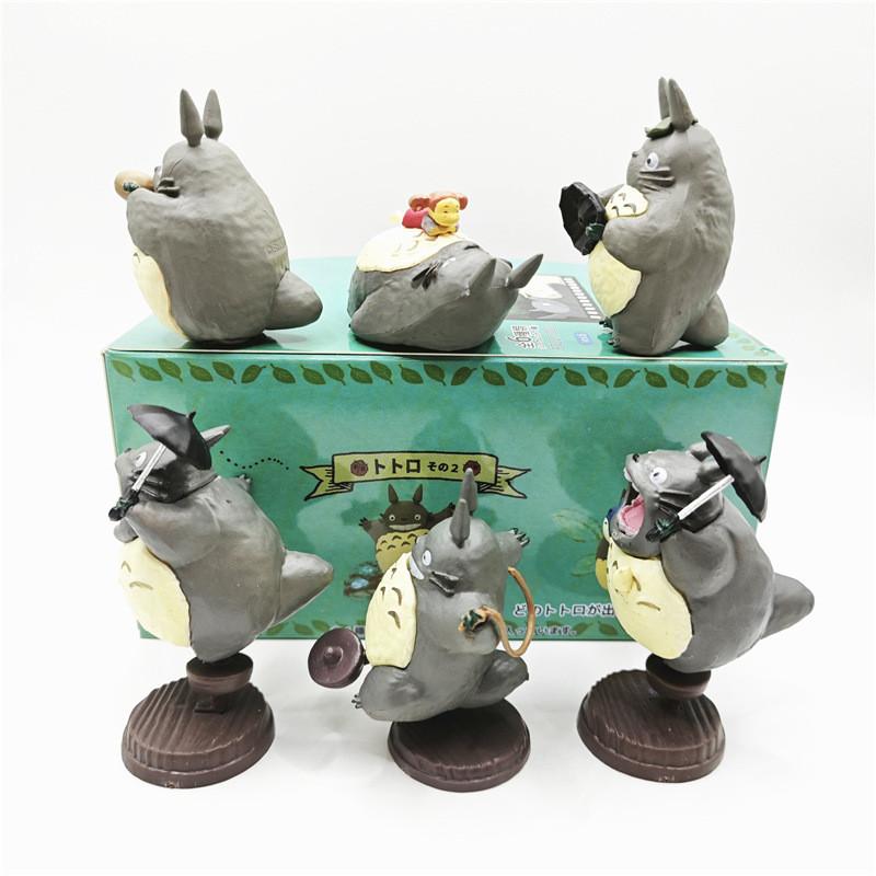 My Neighbor Totoro Japanese Anime Cat Character Blind Box With Six Pose Models