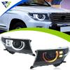 LED Headlight Assembly with Daytime Running Light for 07-15 Toyota Land Cruiser LC200