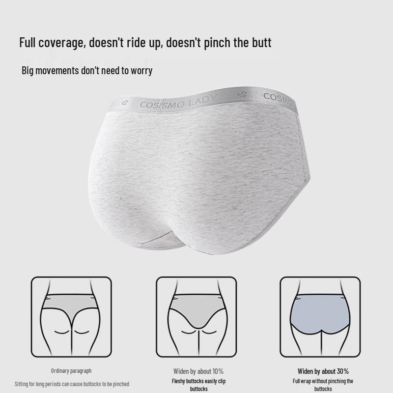 Urban Beauty Women's Cotton Antibacterial Sports Briefs