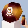 Galatasaray FC Mini 5 Fold Pocket Umbrella Compact Lightweight Anti UV Rain Sun Protection Umbrella Portable Travel Umbrella