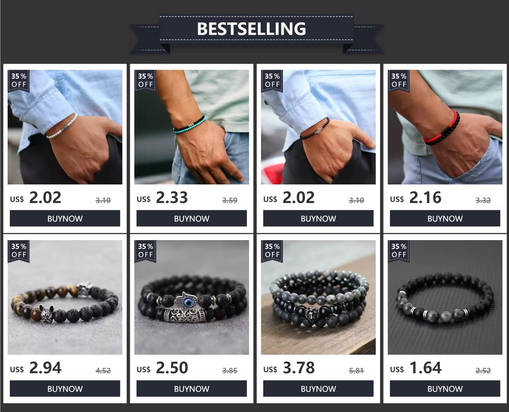 9 Styles Cuban Chain Link Bracelet For Men 3/5/7mm Adjustable Hiphop Rock Outdoor Cool Biker Motorcycle Accessories Punk Pulsera