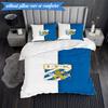 3PCS Ifk Lion Crest Emblem Bedding Set 2D Printing (Includes 1 Duvet Cover + 2 Pillowcases Coreless), Bedroom decor,Fan gift