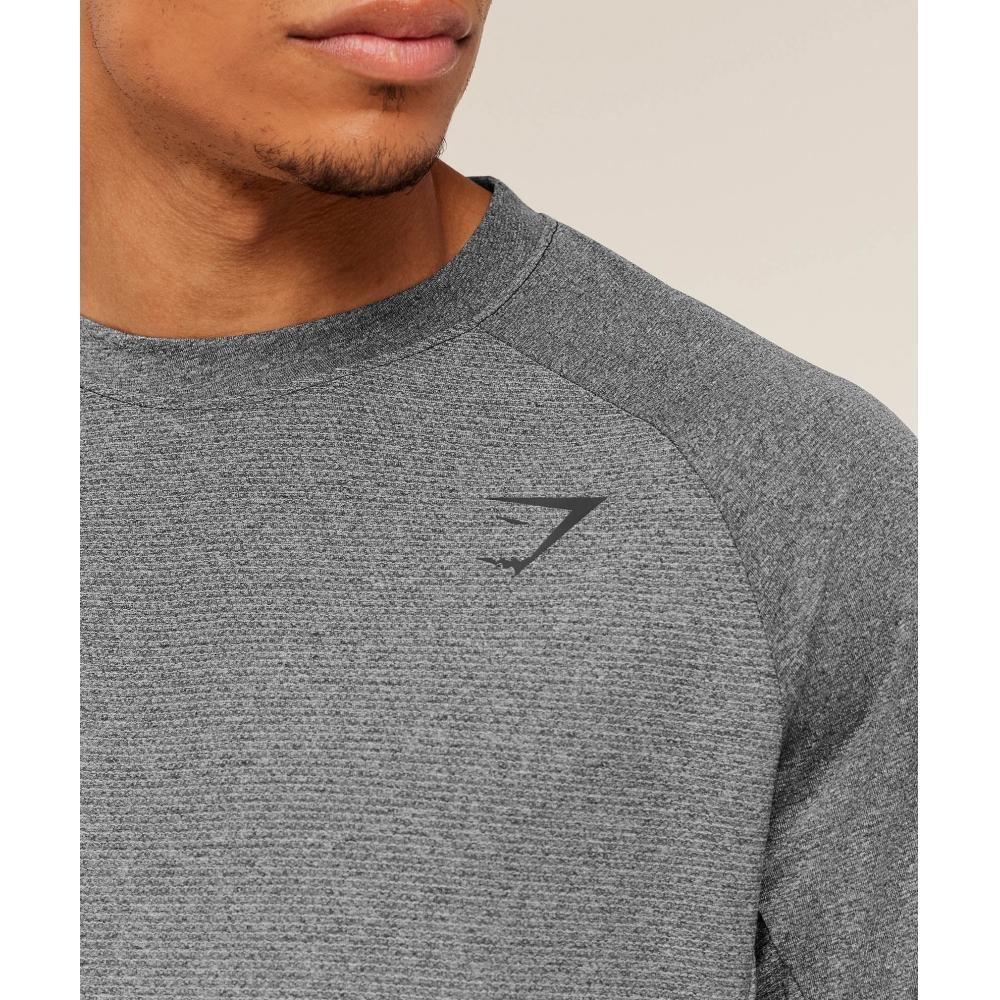 Gymshark Weekend T shirT Black Onyx Grey A4c5u Bb24