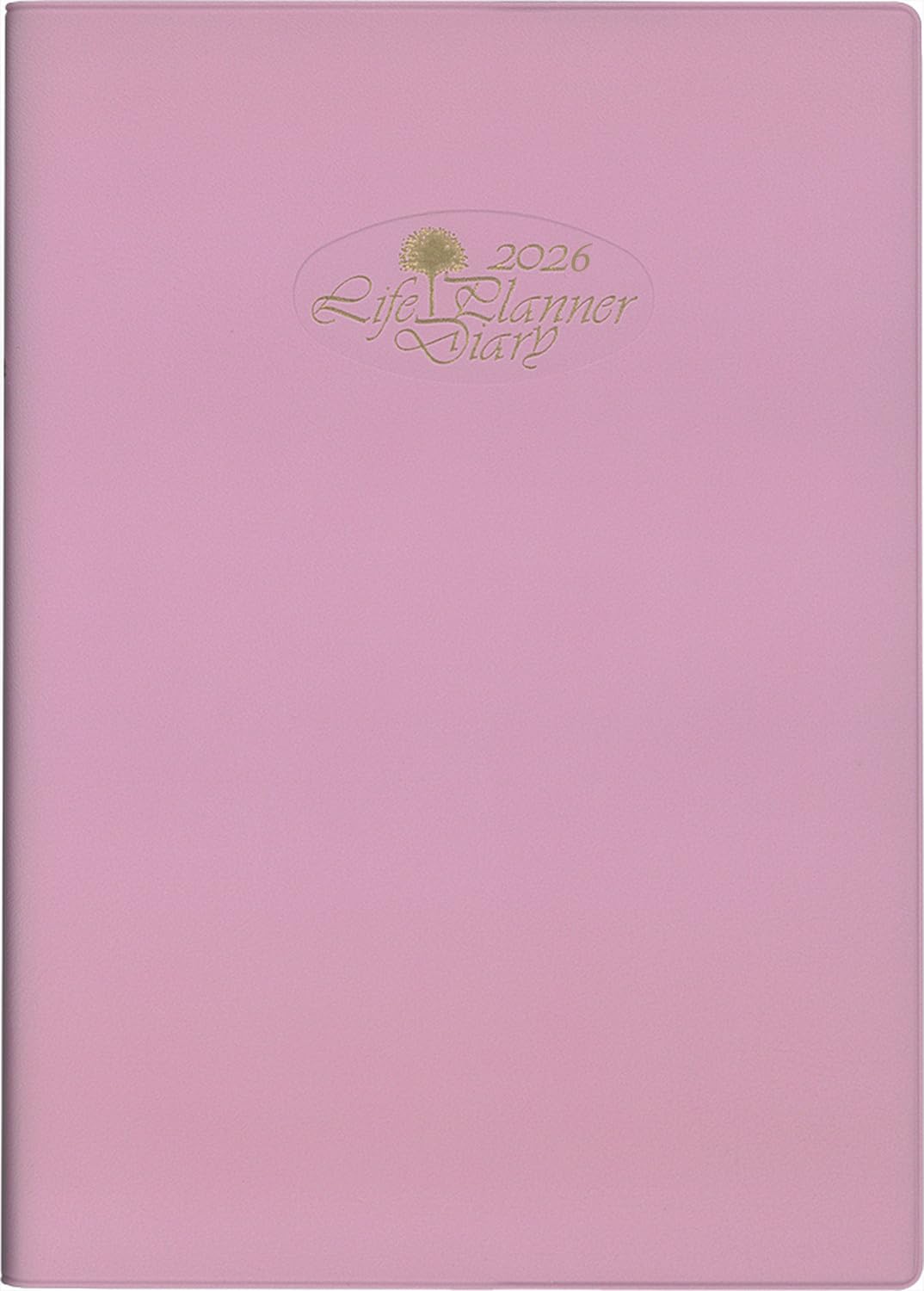 

Hakubunkan 2026 A5 Life Planner 40 January Diary, Pink, No. (Starts 2026) розовый