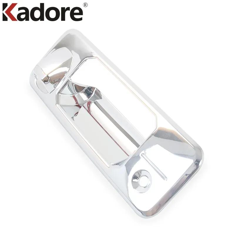 Rear Trunk Handle Bowl Cover Trim For Toyota Tacoma 2015- Chrome Car Tailgate Door Handles Catch Cap Trims Accessories