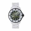 SWAGGER CAMO Unisex Camouflage Green Dial White Official Import [copha] Watch, Diver's Design, Quartz, Pattern, - Black, Strap,