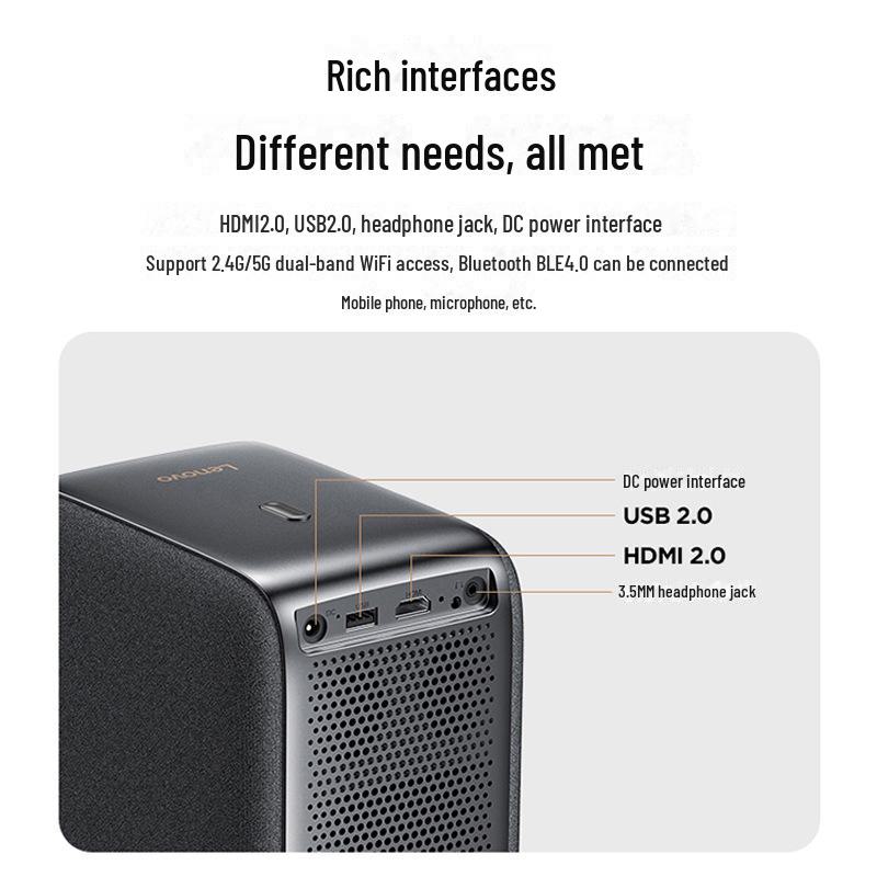 Lenovo T100 2025 4K Home Projector: New Hot Gift Idea