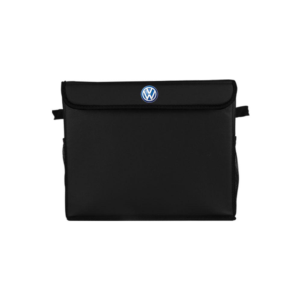 Large Capacity Car Trunk Storage Bag Leather Organizer Box Accessories for Volkswagens CC RLINE Golf Sharan 7N Passat Polo Jetta