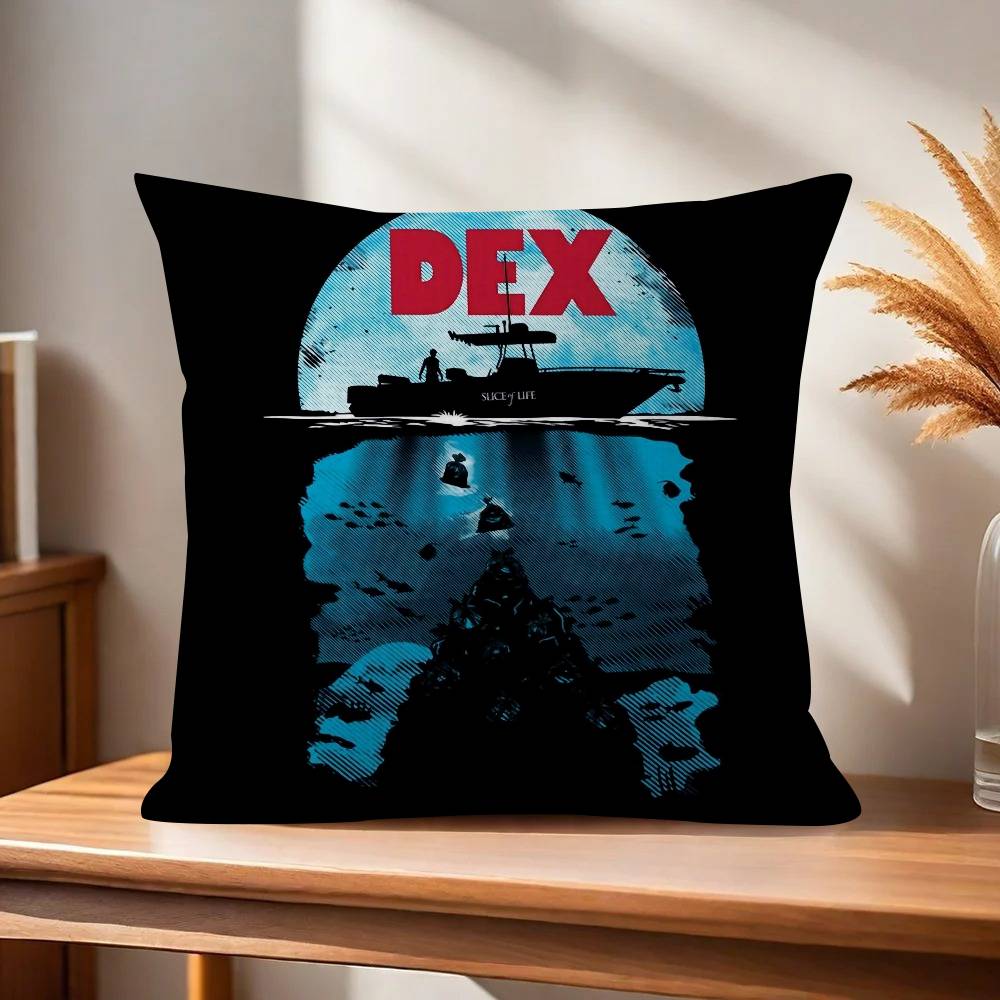 HOT TV DDexterES morganS Personalized picture text home decorative pillows Household Gifts xcm